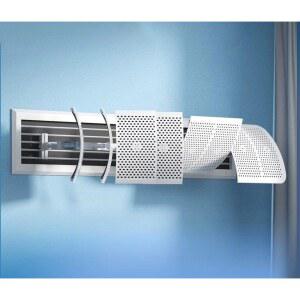 업소용 스탠드 에어컨 바람막이 대형 길이 조절 벽걸이 가드