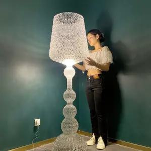 디자인 침실 가부키 램프 플로어램프 조명 블루 카르텔