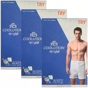 TRY시원하고 쾌적한 새모시 쿨박서3매 TMCXF1A