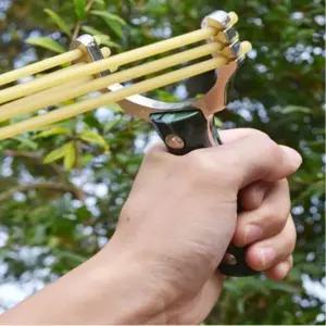 유해조류 퇴치 전문가용 새총 강력한 고무줄총 비둘기 쫓는 기구 야외 활동 서바이벌 용품