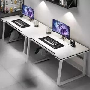 2인용 게이밍책상 컴퓨터 커플 테이블 책상 형 모텔 노트북 방 사무용 컴퓨터책상