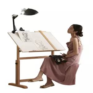 제도용 책상 접이식 도면 제도기 스케치 화판 사무용