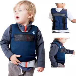 용 하클라 무게 조끼 - 네오프렌 압박 2세에서 4세까지 2파운드 조절 가능한 통기성 및 세척 소형