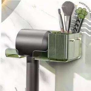 드라이어걸이 드라이기 거치대 그린 헤어드라이기거치대 헤어드라이어거치대 드라이기홀더