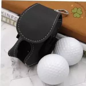 골프공파우치 골프공 파우치 블랙 골프볼백 스티치가방 골프파우치