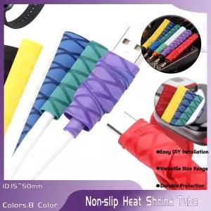 낚싯대 및 라켓에 맥세이프하고 편안한 그립을 제공하는 ID 15-50mm 중량감 있는 논슬립 그립 슬리브 1M 열