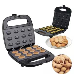 다기능 빵 만들기 검은색두 샌드위치 와플 디저트 간식