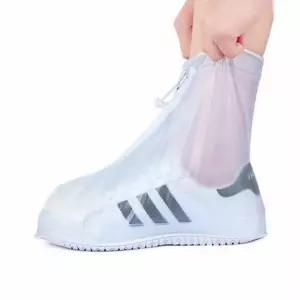 신발방수 숏 레인부츠 신발커버 슈즈 장화 비닐 레인 신발오염방지 신발보호 장마철신발 방수장화 슈즈커버