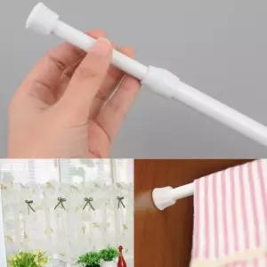 못없이 커튼 압축 봉 길이 조절 욕실 샤워 커텐 걸이 드레스룸 옷장 선반 창문 다용도 옷걸이 파티션 자재