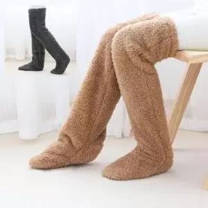 수면양말 키밍 노인 무릎보호 레그워머 따뜻한 방한 수면 양말