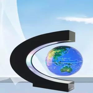 마그네틱 공중부양 회전 LED 램프 영문 지구본