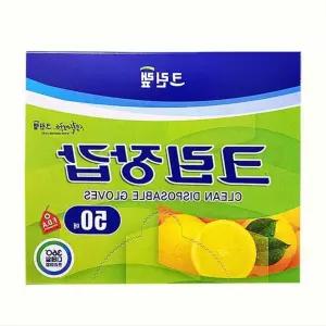 위생장갑 주방용 일회용 비닐 손장갑 음식물 쓰레기 요리용 50매