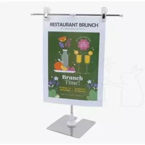 팜플렛 포스터 길이조절 T자 POP 브로셔 스탠드 집게걸이 인기제품 트렌드 홍보물
