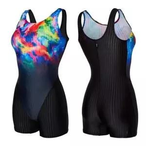 랠리 여자 아쿠아로빅 반전신 수영복 3부 Y84403 5부수영복 (48363143)