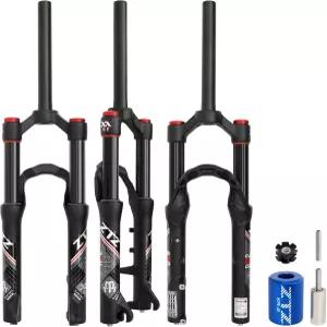 오버허브 20/24인치 자전거 서스펜션 에어포크-120/140mm 여행 간격 1-1/8인치 스트레이트 튜브 수동 잠금