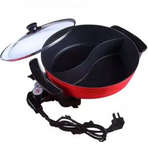 대형 전기 냄비 기숙사 훠궈 분할 다기능 반반