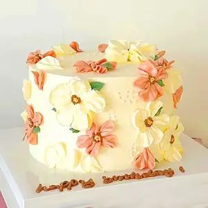 케이크 모형 소품 브라이덜샤워 클레이 셀프 촬영 웨딩 가짜 스타일 기념일 돌잔치