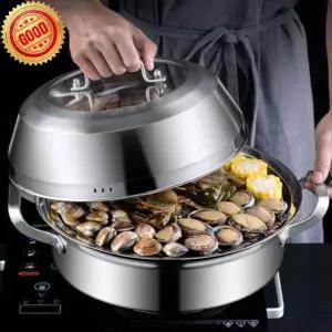 찜냄비 대용량냄비 찜솥 인덕션가능 스테인레스 36cm 38cm 3중바닥 초대형 40cm