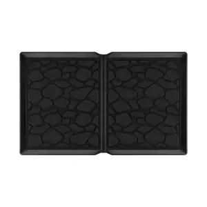 실리콘으로 만든 접이식 왜건 액세서리인 원더폴드 위한 모든 웨더 매트는 모래 먼지 물로부터 자동차를