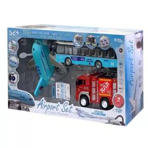 소리불빛 버스 소방차 비행기 장난감 남아완구 유치원