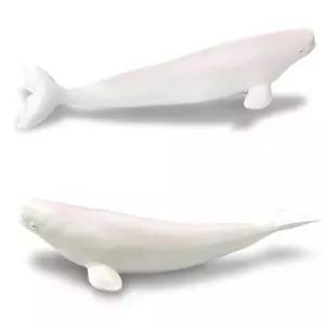 말랑모형완구 안전피규어 흰돌고래 70cm 장난감물고기 3살 4살