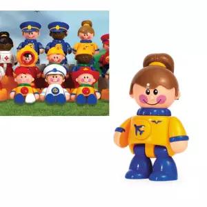 비행기스튜어디스 소꿉장난감 여아인형 직업체험놀이 상황연출