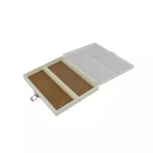 슬라이드글라스100장 보관박스 세트 현미경 과학자재 실험실