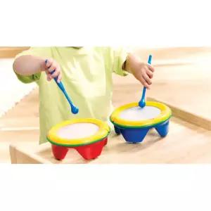 영유아 음악놀이 북 드럼 악기장난감 학습교구 5세 소리나는완구 4세