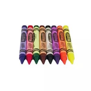 잘지워지는 굵은선 미술크레용 수성8색 유치원 어린이집 친구선물