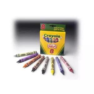 굵은사이즈 유아동용 8색상 크레용 친구생일선물 미술놀이 유치원