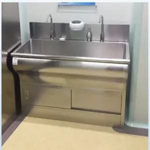 1인용 스크럽스테이션 수술실 2인용 실험실 무균 손소독 병원 세정장치