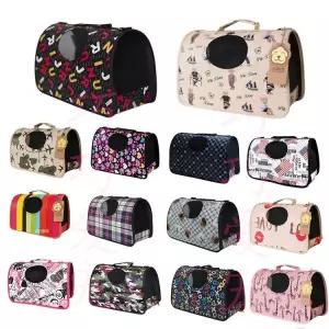 애완 운반가방 고양이 공간 통기성 동물 백팩 넓은 케이지 투명 이동용