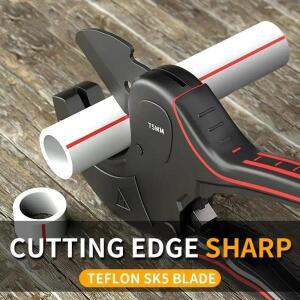 헤비 듀티 PVC 커터 알루미늄 플라스틱 튜브 절단 PPR 파이프 가위 SK5 스틸 날 수공구