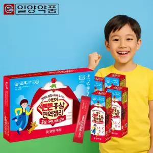일양약품 30포세트 어린이홍삼 면역젤리 키즈홍삼 스틱 6년근 진세노사이드 성장기 아이 어린이간식 아이들