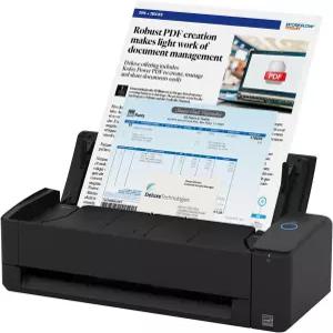 스캔스냅 iX1300 디럭스 컴팩트 무선 또는 USB 양면 컬러 문서 사진 및 영수증 스캐너 자동 공급기 Mac