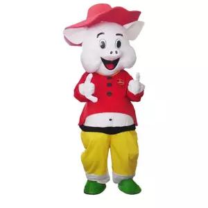 돼지 캐릭터 인형탈 축제용 마스코트 코스프레 가면 연극 행사 의상 파티용품