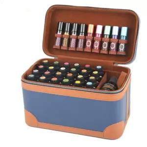 휴대용 수납가방 아로마오일 케이스 파우치 오일병 캐리어 로고 보관함 에센셜