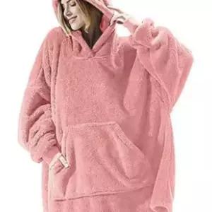 극세사 양털담요 무릎 특대형 집순이 후드 담요 부드러운