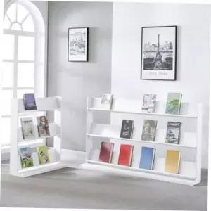 책장 심플 1200 전시장 인테리어 장식장 전면 소품