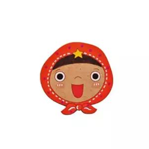 나무조립키트 TBZ (YO) 우드아트 보자기소녀 (10개입) 3T (WA501)