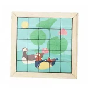 미술키트 TBZ (TD) 우드타일 티코스터(민화)-1인세트