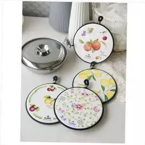 D14 에지리 냄비받침 뚝배기받침 후르츠