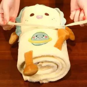 담요150x100 캐릭터담요 사계절 애프터눈 극세사담요 플란넬 항공담요 일반