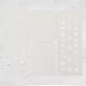 [생활] 의류정리판 티셔츠 정리대 접이식 옷수납 트레이 다용도 정리함