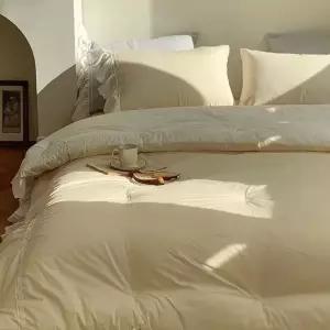 더크린 살랑살랑 60수 단품 SS핑크 고밀도 차렵이불