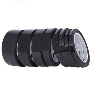 블랙 테이프 절연 전압 저항 무광 차광 고온 폴리이미드 접착 S2XPR