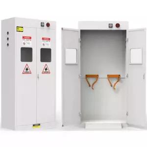 수소가스 캐비닛 철제 인화성 흰색 위험물 공장