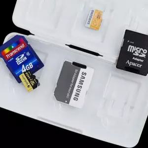 여행용 블랙박스메모리 휴대용 보관함 카드 케이스 보관함 블랙박스메모리