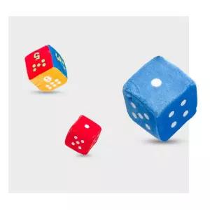 유치원 스펀지 주사위 미니주사위 2개 보드게임 수학공부 클래식게임 주르마블 수놀이