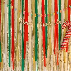 크리스마스 파티 수술 성탄절 스트리머 파티장식 파티소품 쇼핑몰 어린이집 산타 연말